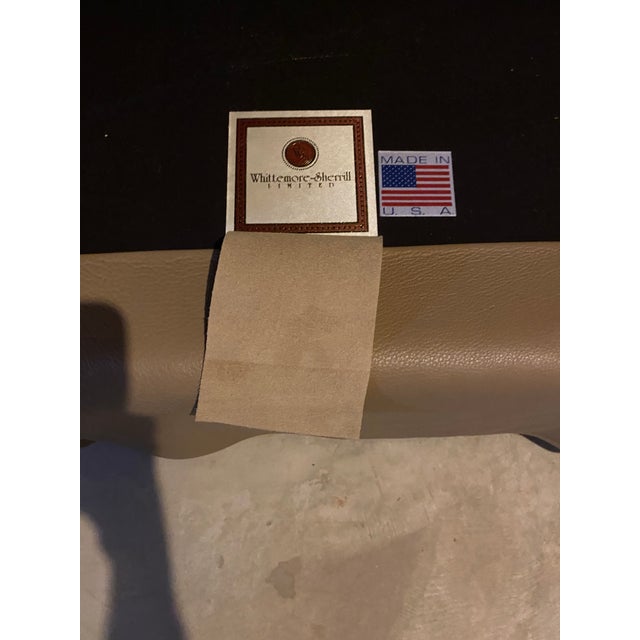 Sherrill-Limited Swivel Leather Chair For Sale - Image 10 of 11