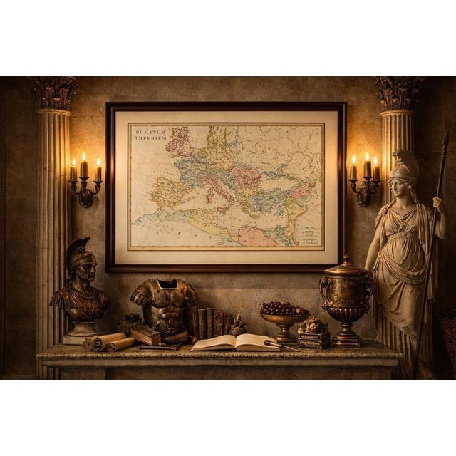 Roman Empire Map by Wilkinson, London, 1817 For Sale - Image 3 of 12