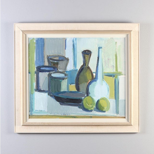 Arthur Nilsson, Still Life, 1960s, Oil on Canvas, Framed For Sale - Image 10 of 17