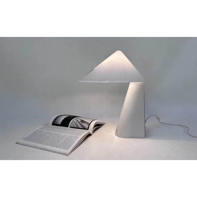 Sculptural Glass Table Lamp from Peill & Putzler, Germany, 1980s For Sale - Image 11 of 18