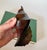 Vintage Large Carved Ironwood Conch Shell Sculpture Objects, a Pair For Sale - Image 14 of 16
