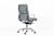 Metal Herman Miller Eames Tall Gray Leather Office Chair Soft Pad For Sale - Image 7 of 13
