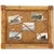 Traditional Rattan & Bamboo Bulletin Board For Sale - Image 3 of 4