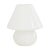 White Filigree Mushroom Lamp in Murano Glass, Italy For Sale
