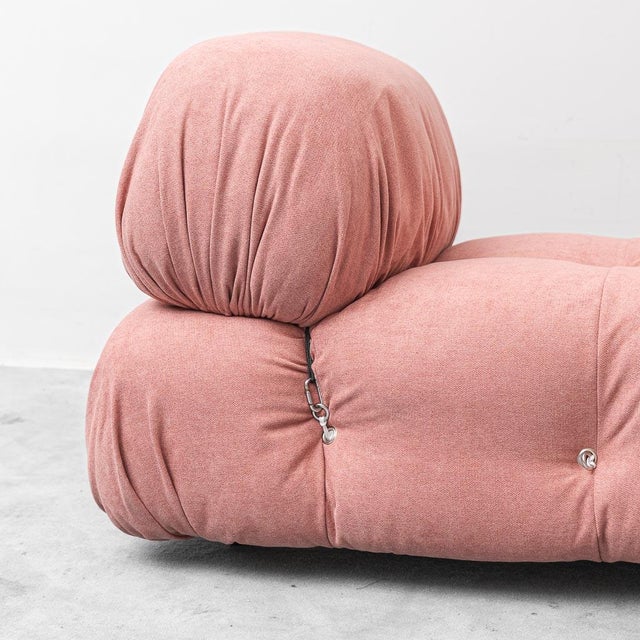 Pink Camaleonda Armchair by Mario Bellini for B&B Italia, 1970s For Sale - Image 8 of 11