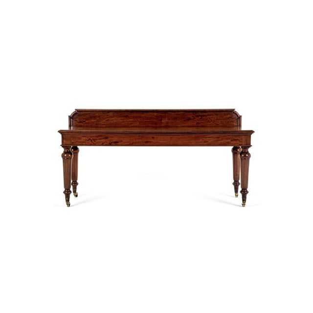 Scottish Mahogany Serving Table from John Taylor & Son Edinburgh For Sale - Image 16 of 16