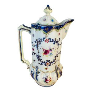 Antique Porcelain Hand Painted Pitcher