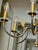 Brass French Moderne Patinated Brass Chandelier by Maison Lunel For Sale - Image 8 of 12