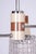 1970s Mid-Century Chandelier in Chromed Steel and Glass from Drukov, Czech, 1970s For Sale - Image 5 of 12