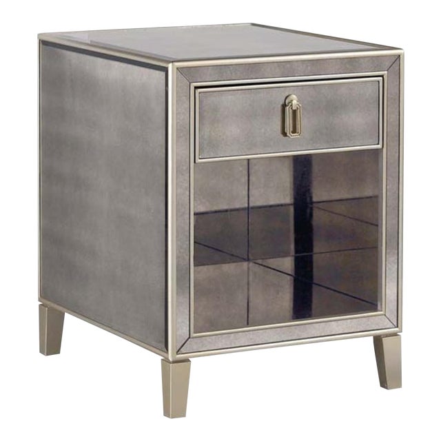 Drexel Heritage Flattery Mirror End Table Chairish