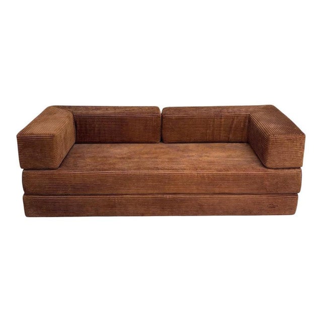 Vintage Corduroy Sofa, 1970s For Sale - Image 17 of 17