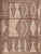 Nazmiyal Collection Earthy Neutral Grey Cream Brown Tribal Geometric Design Modern Area Rug For Sale