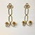 1970s 1970s Vintage French Hollywood Regency Twisted Rope Candle Holder Sconces, 2 Arm - A Pair For Sale - Image 5 of 12