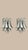 DUTIES FREE Elegant pair of hand-blown Murano glass wall sconces featuring a refined combination of smoked and lattimo...