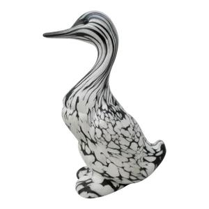 Archimede Seguso Art Glass Duck Vintage 1970s'