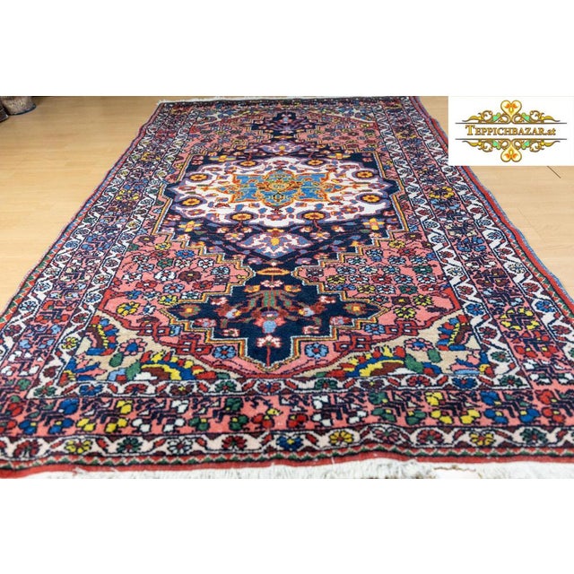 Hand-Knotted Hamedan Malayer Rug For Sale - Image 3 of 13