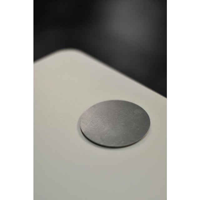 Mid-Century Italian Modern White Coffee Tables Carlotta by Antonio Citterio for Flexform, 1997, Set of 2 For Sale - Image 12 of 16