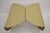 Metal Vintage Biomorphic Torch Cut Steel Metal "Fortune Cookie" 2 Part Coffee Table For Sale - Image 7 of 18