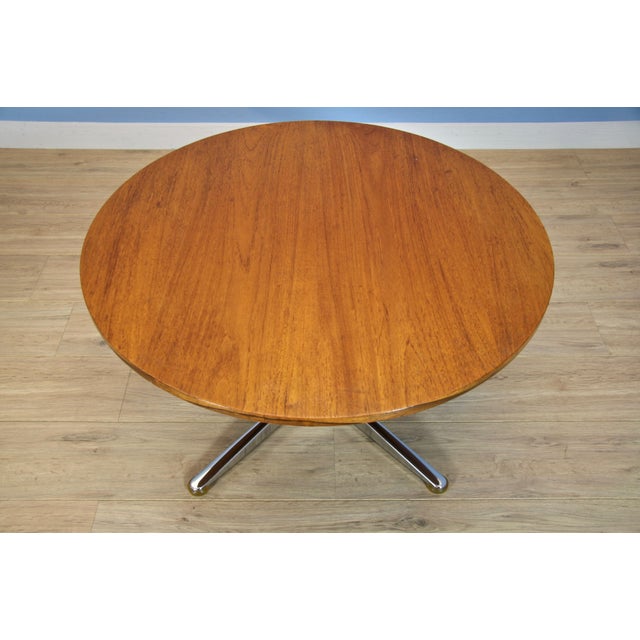 Dutch Coffee Table in Teak, 1960s For Sale - Image 6 of 8