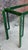 Late 20th Century 1970’s Tony Duquette Style Faux Malachite Console Table - Newly Painted For Sale - Image 5 of 11