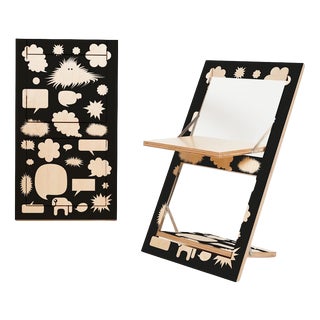 Fläpps Folding Chair – Trouble Bubble from Ambivalenz For Sale