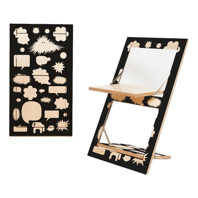 Fläpps Folding Chair – Trouble Bubble from Ambivalenz For Sale