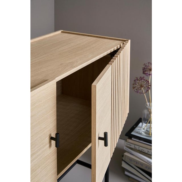 Walnut Array Highboard 80 by Says Who For Sale - Image 13 of 16