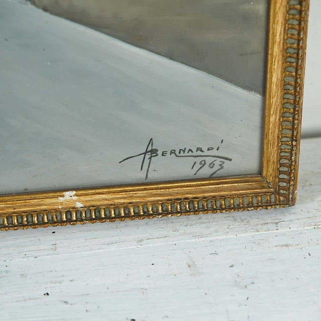 Alessandro Bernardi, Bernardini, 1950s, Oil on Board For Sale - Image 5 of 6