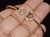 Late 20th Century Authentic Chopard Happy Diamonds Icons 0.54ct Diamond Heart Open Bangle Bracelet 18k Rose Gold For Sale - Image 10 of 14