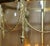 English Polished Brass and Cylindrical Glass Hanging Lantern, 1940s For Sale - Image 10 of 18