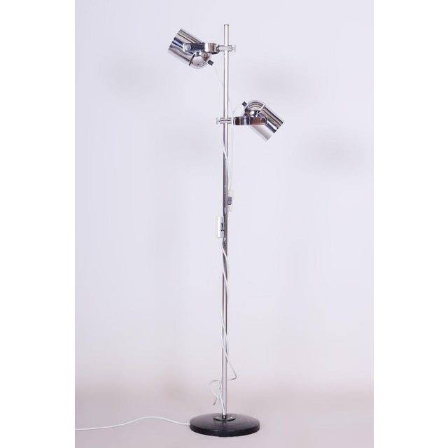 Mid-Century Modern Floor Lamp by J. Indra for Combi Lux, Czech, 1960s For Sale - Image 11 of 11
