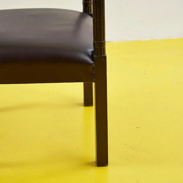 Vintage Armchair in Wood For Sale - Image 11 of 15