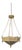 Vintage French Classical Umbrella Chandelier - For Sale