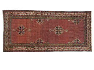 Early 20th Century Antique Persian Malayer Rug - 4′4″ × 9′3″