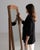 A cheval mirror whose natural oak frame, floor standing gives it real character at first glance. Originating in France...
