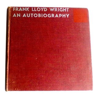 1943 Frank Lloyd Wright Autobiography, True First Edition Book For Sale