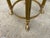 Metal 1970s Brass and Glass Side Table Attributed to La Barge For Sale - Image 7 of 11