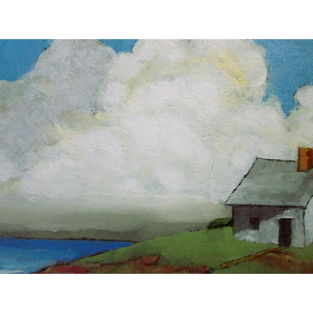 North Shore Cottage Lynne French Pacific Landscape 11x14 For Sale - Image 4 of 6
