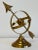 Vintage Brass Armillary Sundial Sphere For Sale - Image 4 of 9