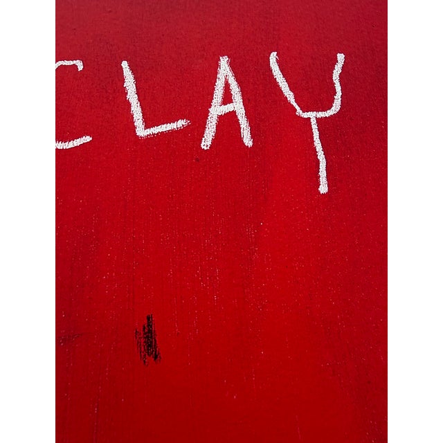 Jean Michel Basquiat (1960-1988), Cassius Clay, 1982, Copyright Estate of Jean Michel Basquiat, Licensed by Artestar New York, Printed in the Uk For Sale - Image 10 of 11