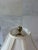 Stiffel Vintage Stiffel Solid Brass Tulip Floor Lamp With Etched Glass Table Shelf For Sale - Image 4 of 6