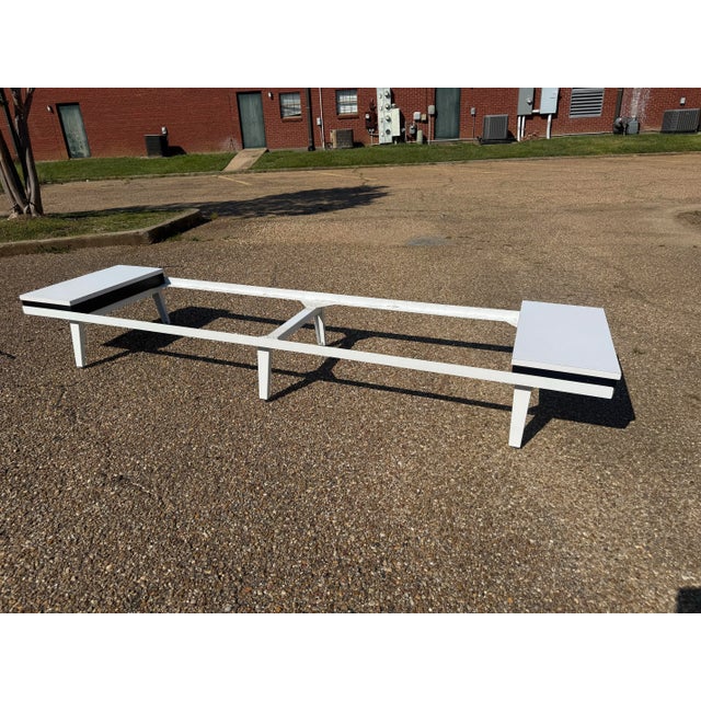 Mid-Century Modern Vintage George Nelson Modular Bench by Herman Miller For Sale - Image 3 of 6