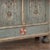 Original Blue Painted Pine Two Door Armoire Dated 1810 For Sale - Image 10 of 11