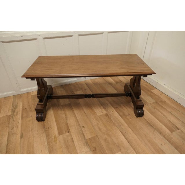 Walnut Coffee Table, 1920s For Sale - Image 3 of 8