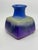Beautiful Blue Drip Glazed Fantoni Square Fantoni Vase For Sale In Palm Springs - Image 6 of 14