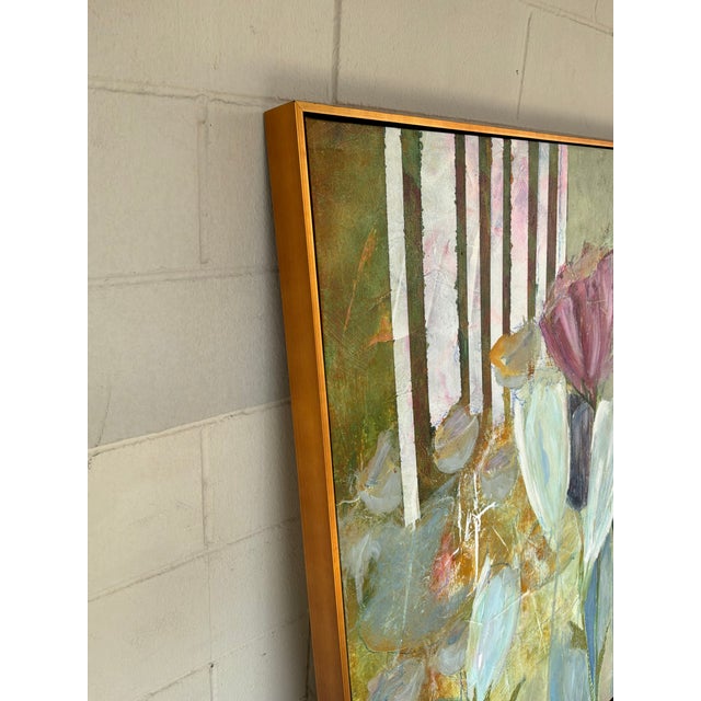 Soicher Marin Soicher Marin Peonies & Tulips Giclee Framed For Sale - Image 4 of 11