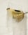 Glass Mid 20th Century Brass and Glass Italian Sconce For Sale - Image 7 of 7