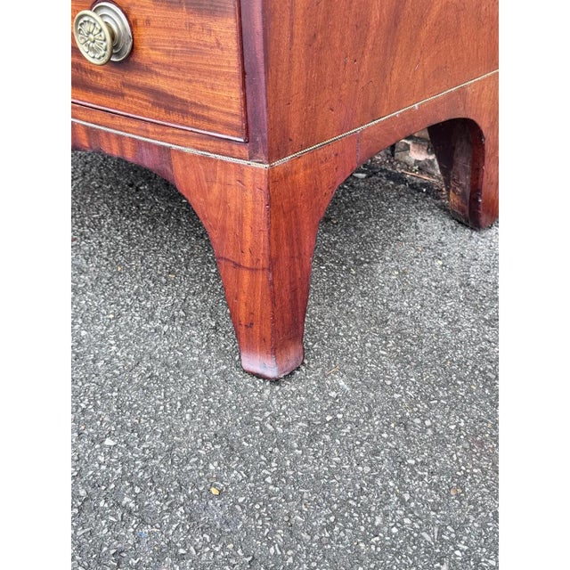 19th Century 19th Century American Bow Front Chest of Drawers For Sale - Image 5 of 12