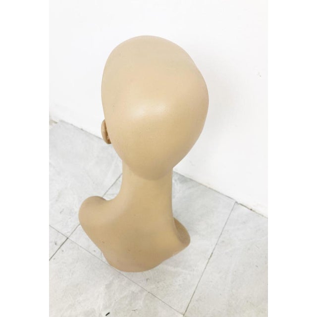 Vintage Female Mannequin Bust, 1960 For Sale - Image 4 of 9