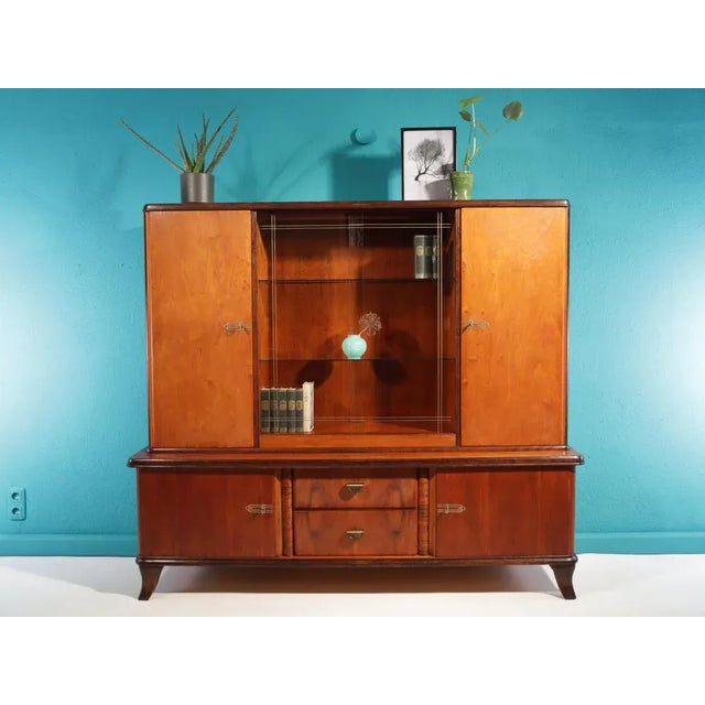 Vintage Highboard, Germany, 1950s For Sale - Image 4 of 12